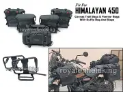 For Royal Enfield Himalayan 450 Trail, Pannier & Duffle Bags with Saddle Stays