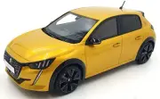 Otto Mobile 1/18 Scale Resin OT930 - Peugeot 208 GT - Faro Yellow