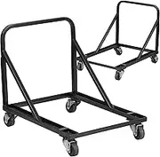 Flash Furniture 2 Pk. Band/Music Stack Chair Dolly