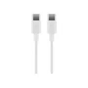 Goobay USB-C to USB-C Cable 1m for Smartphones/Tablets/Laptops - White