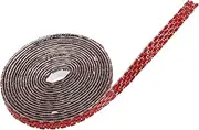 Self-Adhesive Glass Rhinestone Strip for DIY Decorations Home Clothing 3 Yards Multi