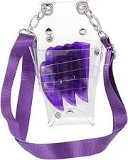 ELAYARD Transparent Hair Scissor Bag Stylish Hairdressing Tool Holder Salon Barber Belt Bag for Organizing Scissors Combs High-capacity Storage