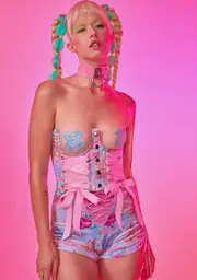 [Jackalope Land] Mimpi Satin Underbust Corset