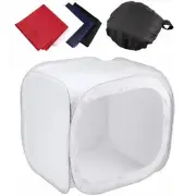 Meking 60cm / 24" Portable Backdrop SoftBox Cube White Light Tent Photo Studio