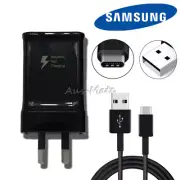 Genuine Samsung Fast Charger AC Wall Adapter USB C S8/S9/S10/20/21/22Note 8/9/10