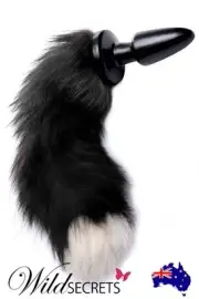 NEW Tailz 4.5 inch Fluffy Fox Tail Butt Plug, Sex Toy, Wild Secrets