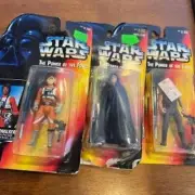 Vintage Set Of Three Luke Skywalker Action Figures