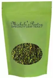 Michele's Pantry Peach Bulk Green Tea-8 oz. Loose Leaf Tea