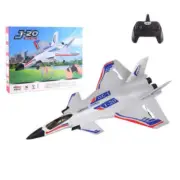 2.4GHz J20 RC Fighter Jet with Cool Lights - Remote Control Fixed-Wing Aircraft