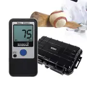 Pocket Radar Ball Coach Training Tool and Radar Gun with Weatherproof Hard Case