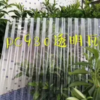 在飛比找蝦皮購物優惠-pc遮陽耐力板屋頂瓦楞板四層蜂窩板采光板藍色波浪中空透明陽光