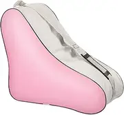 Roller Skate Bag: Ice Skate Bags, Roller Bags for Skates for Girls Boys Adults Fits Skates, Inline Skate Most Roller Skate (Pink)