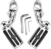 1-1/4'' Motorcycle Highway Foot Pegs Chrome Engine Guard Suitable for Davidson