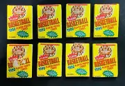 1990 Fleer Basketball Wax Packs (8) pack lot 15 cards/pack Possible Jordan