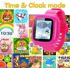 Kids SMART WATCH Pink Camera Digital Smart Watch Touchscreen Games Pedometer