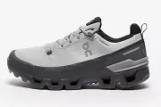 On Cloud® Men's 14 M Cloudwander Waterproof Hiking Shoe in Glacier/Eclipse