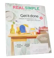 Real Simple Magazine May 2024 Get It Done Cheap Cheerful Projects Giant Art