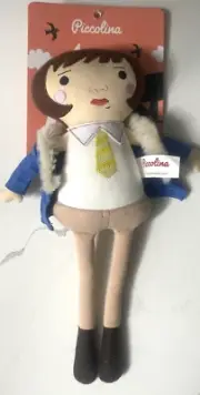 Piccolina Trailblazer Amelia Earhart Plush Doll New - No Hat