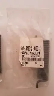 Vulcan Hart - 00-840012-00012 - Left Hand Spring