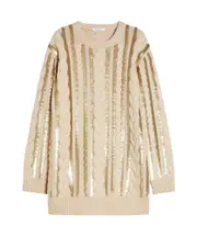 Short wool and cashmere dress S,XS,M albino