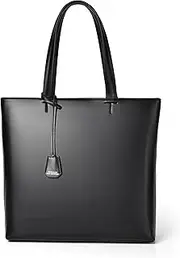 FSD.WG Tote Bag Business Bag Shoulder Bag Commuting to Work or School Large Capacity, black