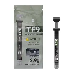 Thermalright TF9導熱矽脂CPU導熱膏電腦筆記本顯卡GPU散熱矽膠TF9 2.9g帶