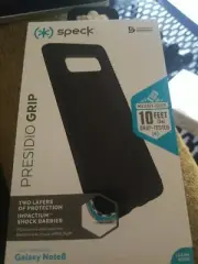 Speck Presidio Grip Bumper Military Case for Samsung Galaxy Note8 - Black