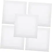 Generic 5Pcs Blank Canvas Painting Boards for DIY Art Artist Paint Supplies Comfortable Texture for Beginners and Professionals for Oil and Watercolor Techniques