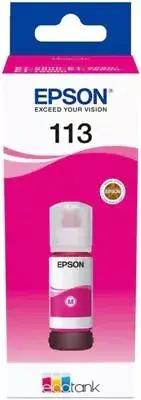 Epson EcoTank 113 Magenta Genuine Ink Bottle, Amazon Dash Replenishment Ready
