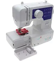 Electric Sewing Machine Portable Household Sewing,Machine Made Easy 12 Stitches, Easy to Use for Beginners with Light Storage Box 2-Speed Adjustable,for Beginners Girls Kids