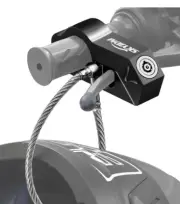 SKYJDM Motorcycle Locks Motorcycle Helmet & Lock Brake Lock Anti-Theft Grip L...