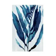 'Blue Drift I' Canvas Art by Annie Warren