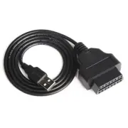 Coche OBD 2 hembra a conector USB OBD Plug GPS Cable 1 metro