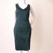 ALANNAH HILL Dress NWT Size 8 The Glitter Fades Sleeveless Cotton Sheath