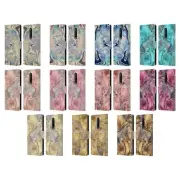 NATURE MAGICK MERMAID ROSE GOLD MARBLE LEATHER BOOK CASE FOR BLACKBERRY ONEPLUS