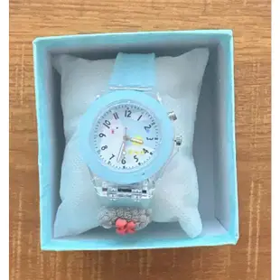 庫洛米兒童手錶 玩具錶 髮光錶 指針手錶 幼兒手錶 女童手錶 3D公仔錶帶 生活防水 星黛露玲娜貝兒 女孩男孩髮光電子