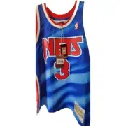 Drazen Petrovic Authentic New Jersey/Brooklyn Nets M&N Jersey 90-91 Sz L