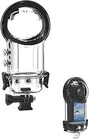 50m Invisible Dive Case for X4, Underwater IPX8 Waterproof Housing Cover, Photography Protective Shell with Bracket Action Camera Accessories