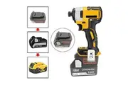 Battery Adapter to run Dewalt 18V / 20V Tools on Hikoki / Hitachi 18V Battery