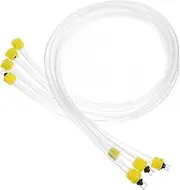 FONDOTIN 4pcs Sprayer Nozzle Hosepipe Replacement Tube Soft Pp Tubing for Garden Sprayer Parts