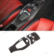 Carbon Fiber Central Control Gear Shift Panel Cover For Ferrari 458 2011-2016 (for: Ferrari)