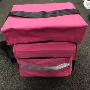 Canvas Mining Tool Bag/Crib Bag toolbag 100% Australian Made hi vis pink