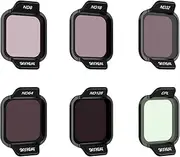 Skyreat ND Filters Set for DJI Flip Drone Accessories,6-Pack (CPL,ND8,ND16,ND32,ND64,ND128)