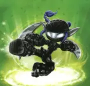 Skylanders Swap Force Dark Stealth Elf NFC Card FREE SHIPPING