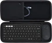 Hard Carry Case Compatible with Logitech Pebble Keys 2 Combo K380s K380 Wireless Keyboard + M350 Pebble Mouse Combo (Black Case)