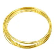 1pcs 16 Gauge 5m Craft Wire Beading Wire for Jewelry Making DIY(Gold)
