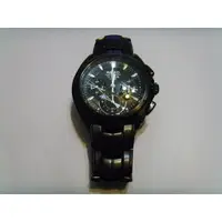 在飛比找蝦皮購物優惠-二手 正品 ALBA WIRED 雅柏 三眼 黑鋼 手錶