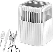 Cutter Organizer - Rotating Cutter Block Holder Modern - Multifunctional Utensil Kitchen Cutter Storage Rack for Cutters, Spoons, Forks, Chopsticks