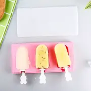 Silicone Popsicle Mould Ice Cream Mould Creative Ice Lattice With Cover