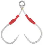 OWNER DUAL DANCING STINGER HOOK SIZE: 4/0 2 PCS